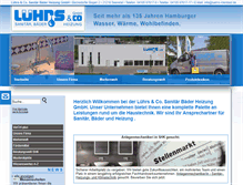 Tablet Screenshot of luehrs-kleinbad.de